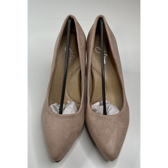 NEW J. Adam’s Jolie Heels Size 7 Women’s Nude - Picture 2 of 7
